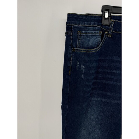 The Elevated Closet Womens Size 38x38 Blue Jean Flares bootcut NWT - Picture 7 of 15